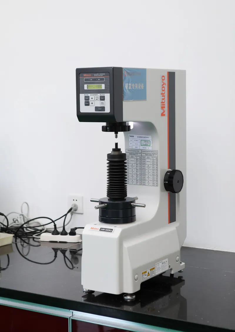 Mitutoyo hardness instrument shown in a supplied MICRO equipment photograph